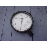 Drukmeter, Diameter 160 mm. Industrieel vintage